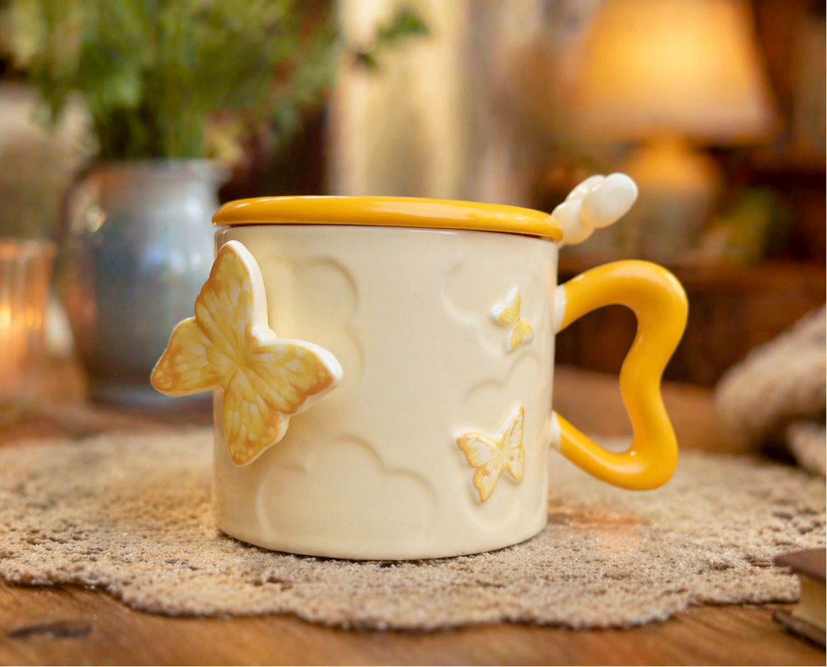 Lindas Tazas de Mariposas | Tazas para Ellas 