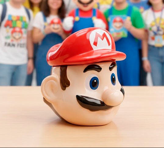 Mario Bros con Caja de la Serie
