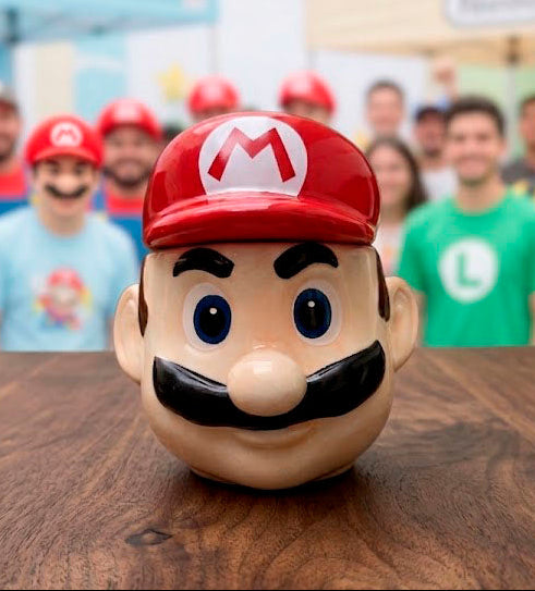 Mario Bros con Caja de la Serie