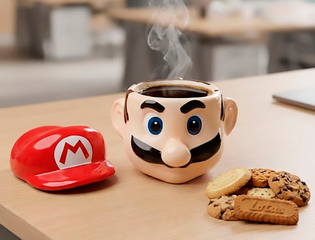 Mario Bros con Caja de la Serie