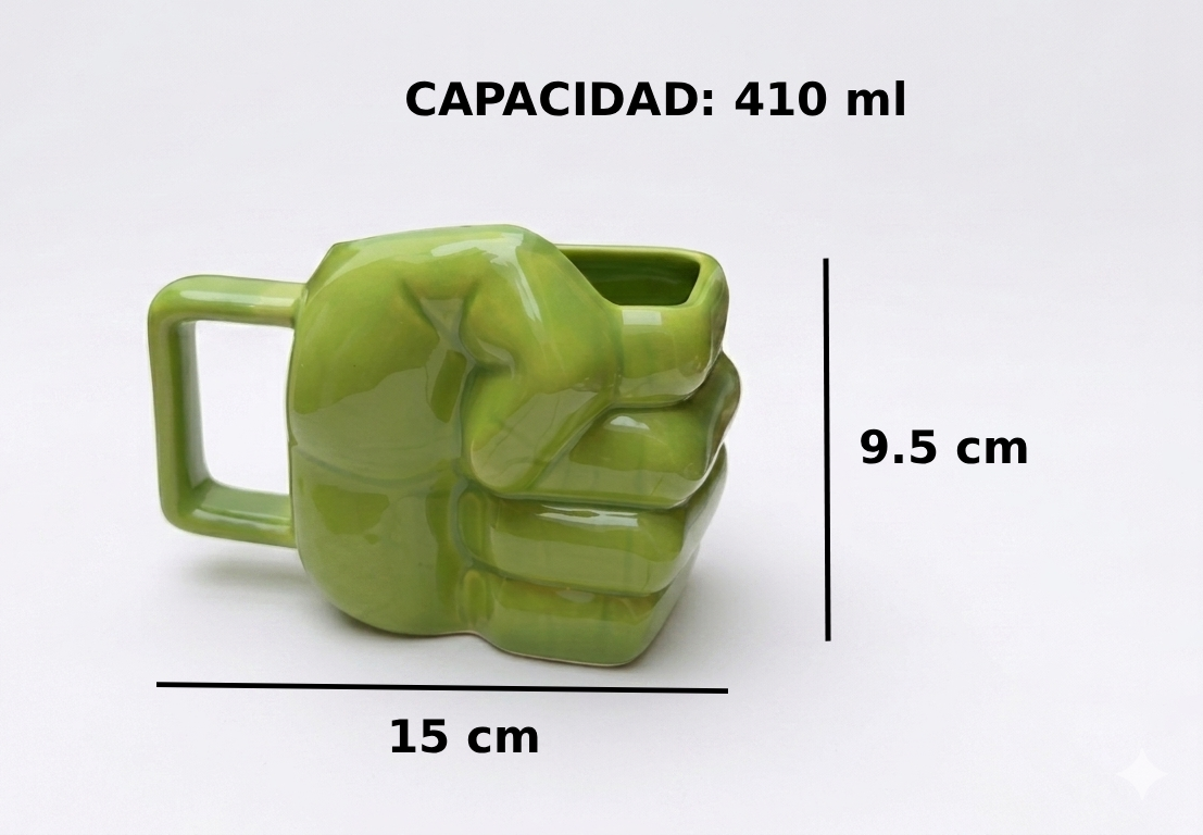 Taza Puño de Hulk