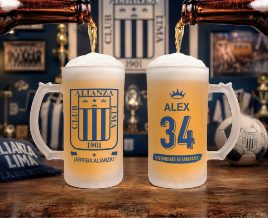Chop Camiseta Alianza Lima con tu Nombre