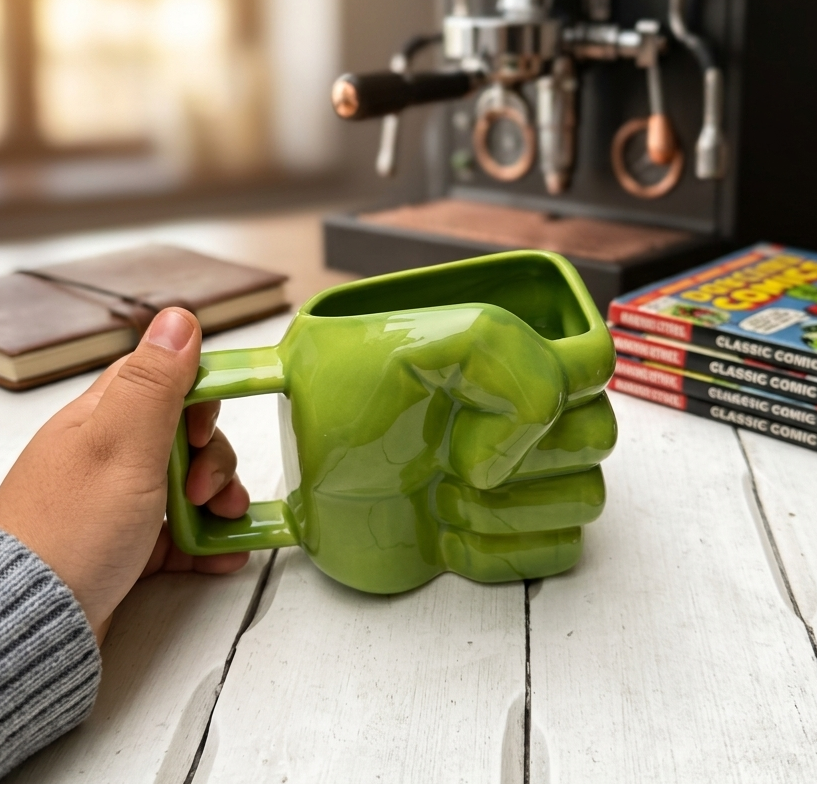 Taza Puño de Hulk