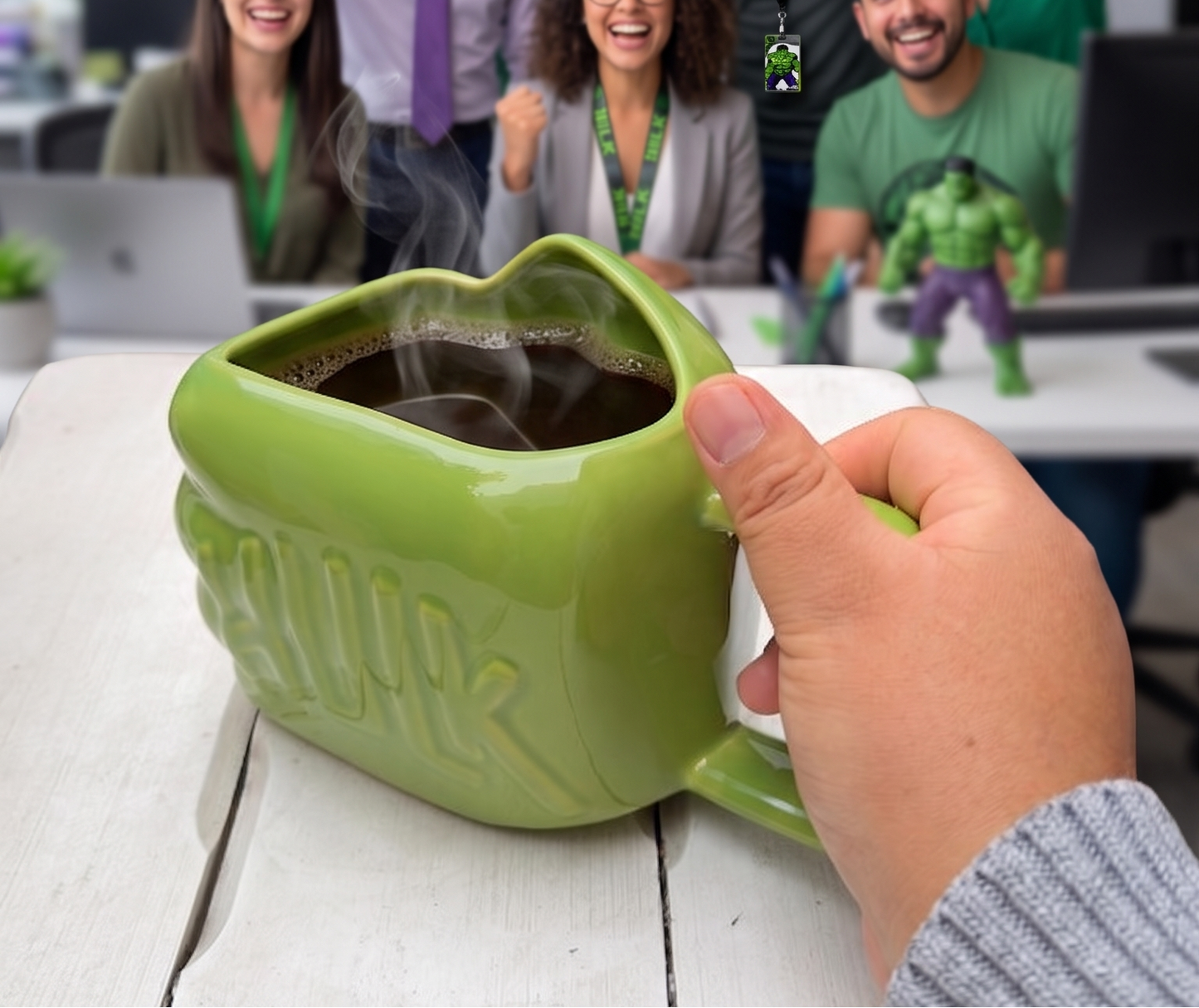 Taza Puño de Hulk