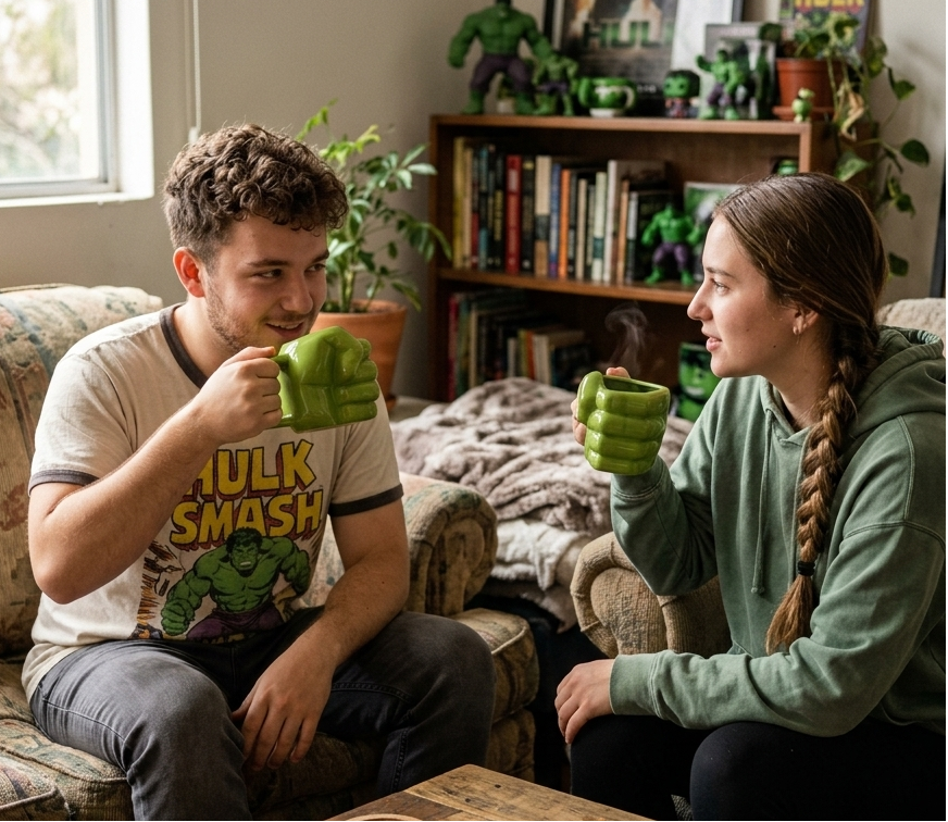 Taza Puño de Hulk