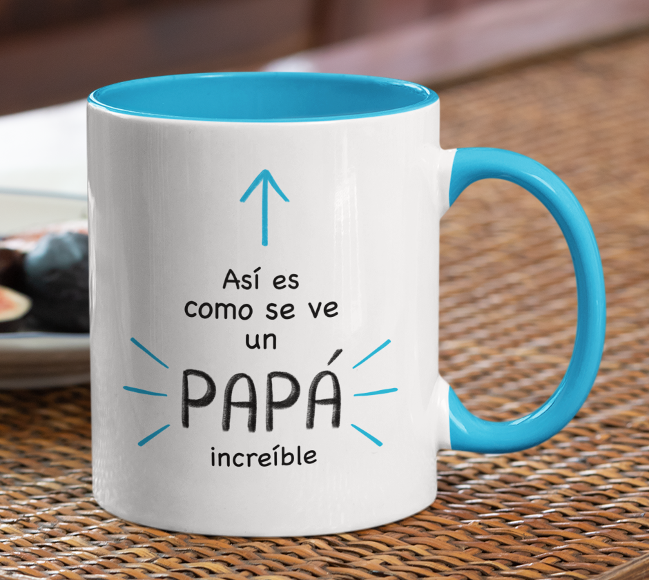 Taza Así es como se ve un Papá Increíble - Taza para Papá