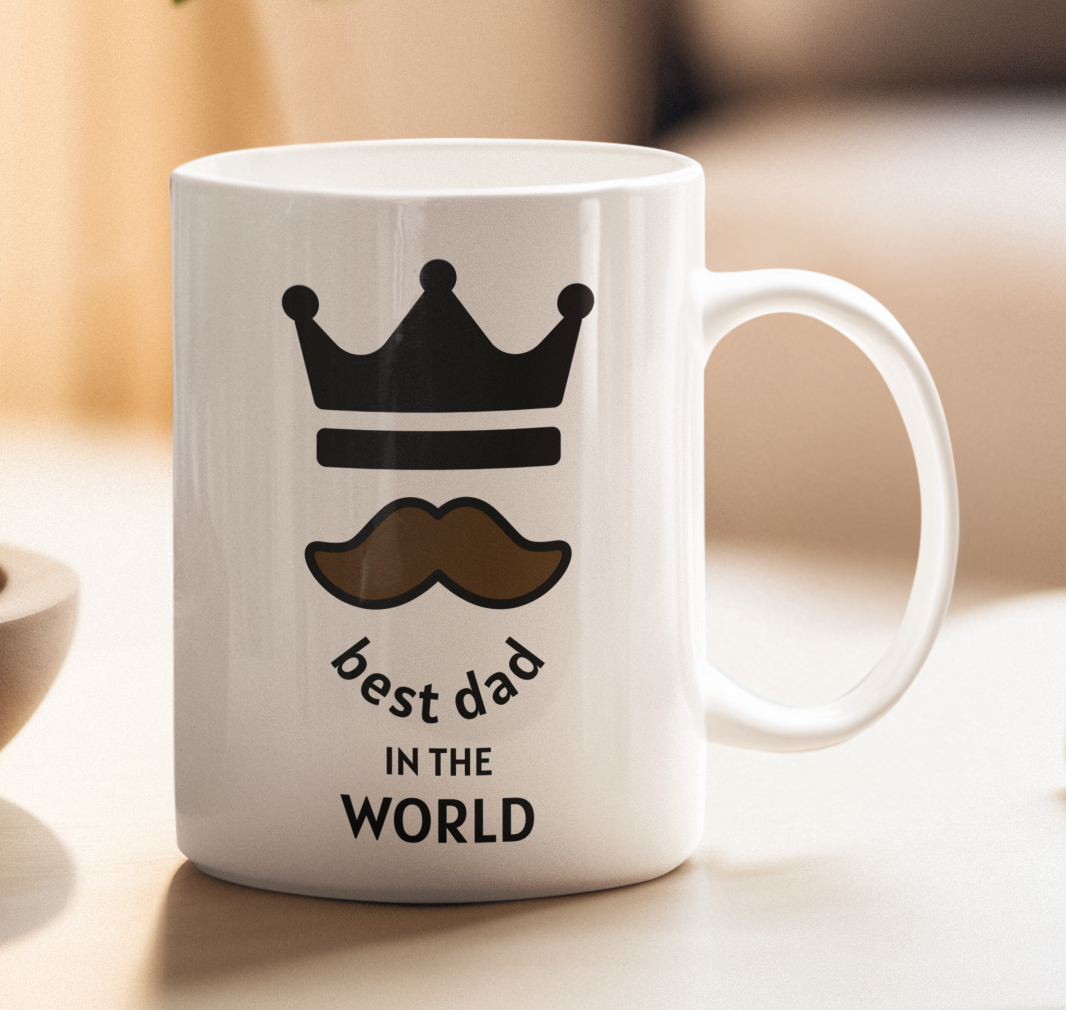 Taza Best Dad in the World - Taza para Papá