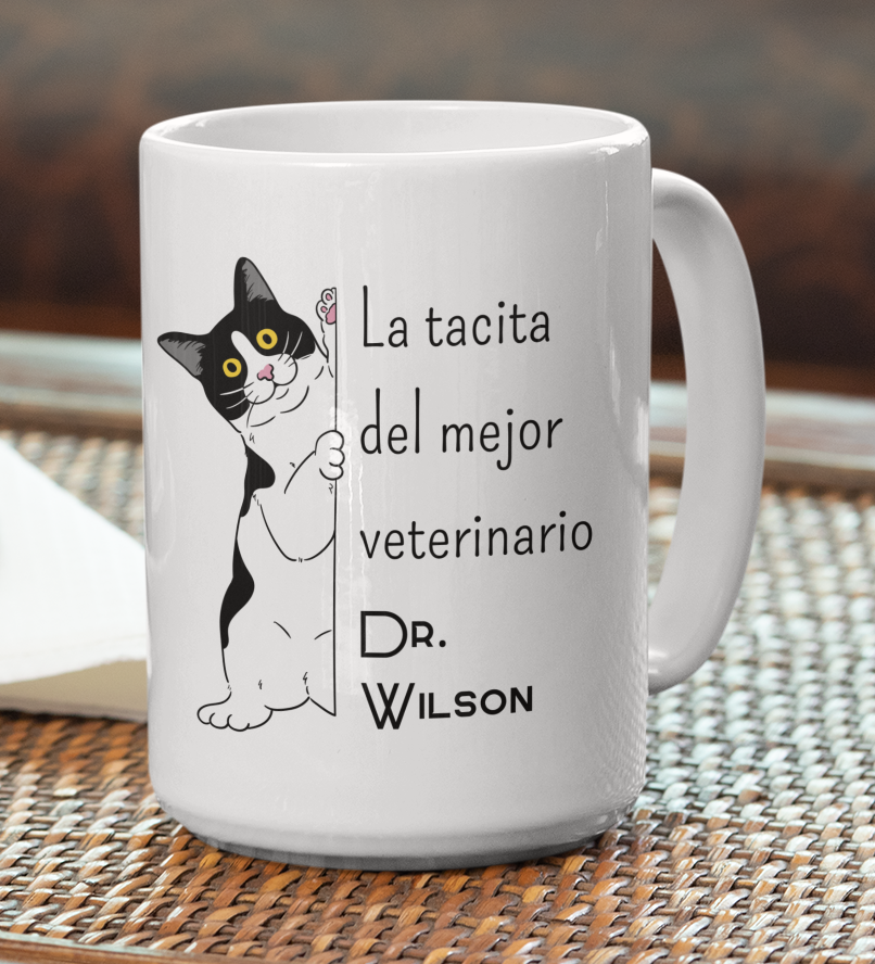 Taza La Tacita del Mejor Veterinario - Taza para Veterinario