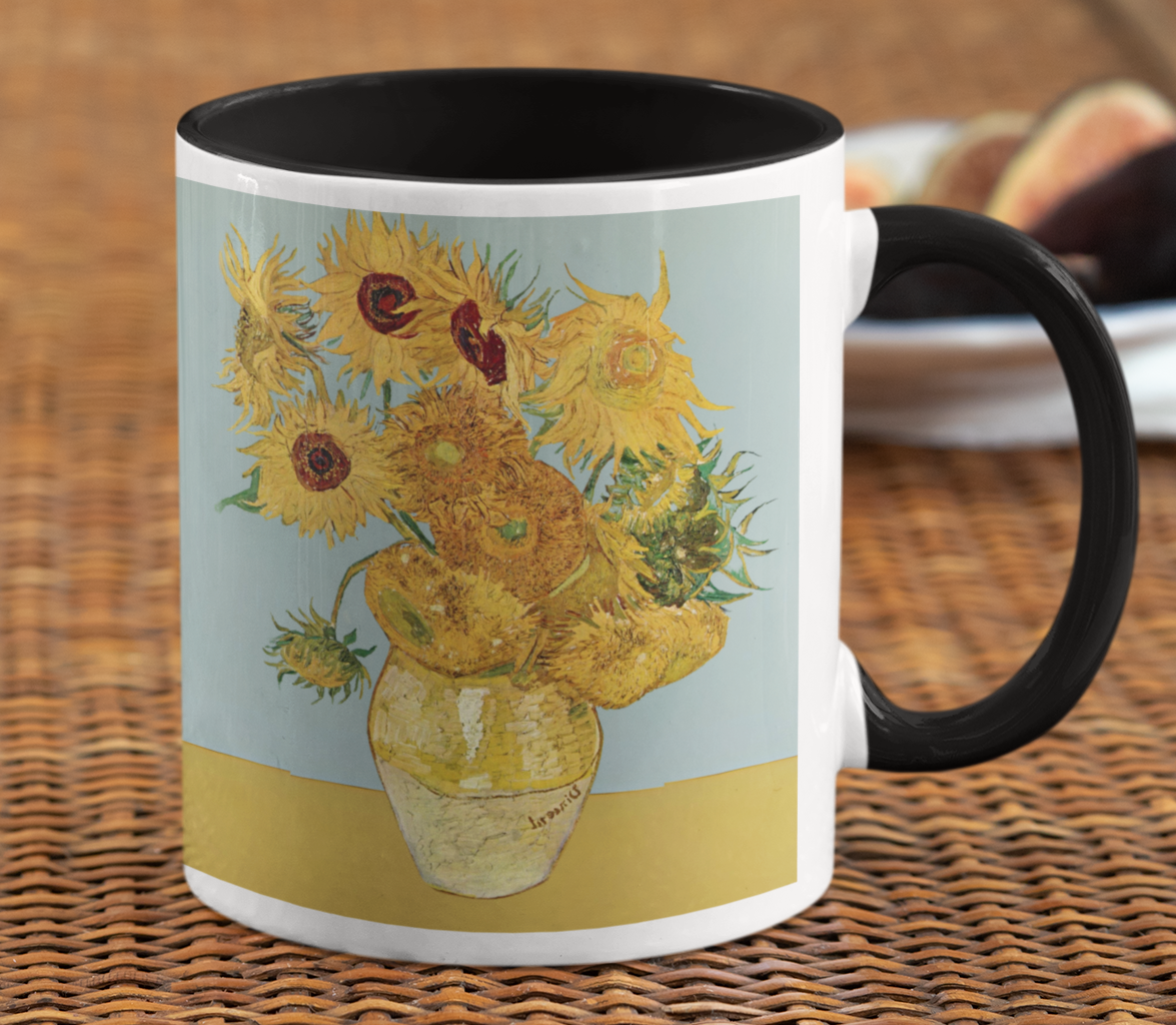 Taza Los Girasoles Van Gogh - Taza Van Gogh