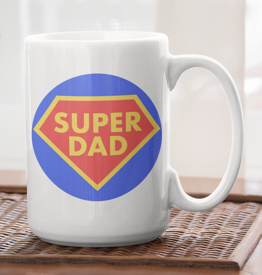 Taza Super Dad - Taza para Papá