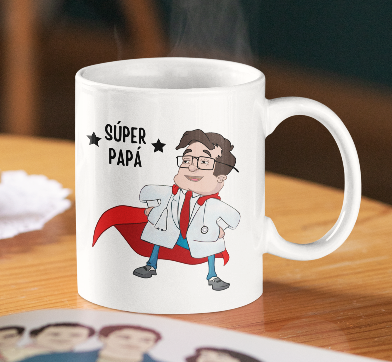 Taza Súper Papá Doctor - Taza para Papá