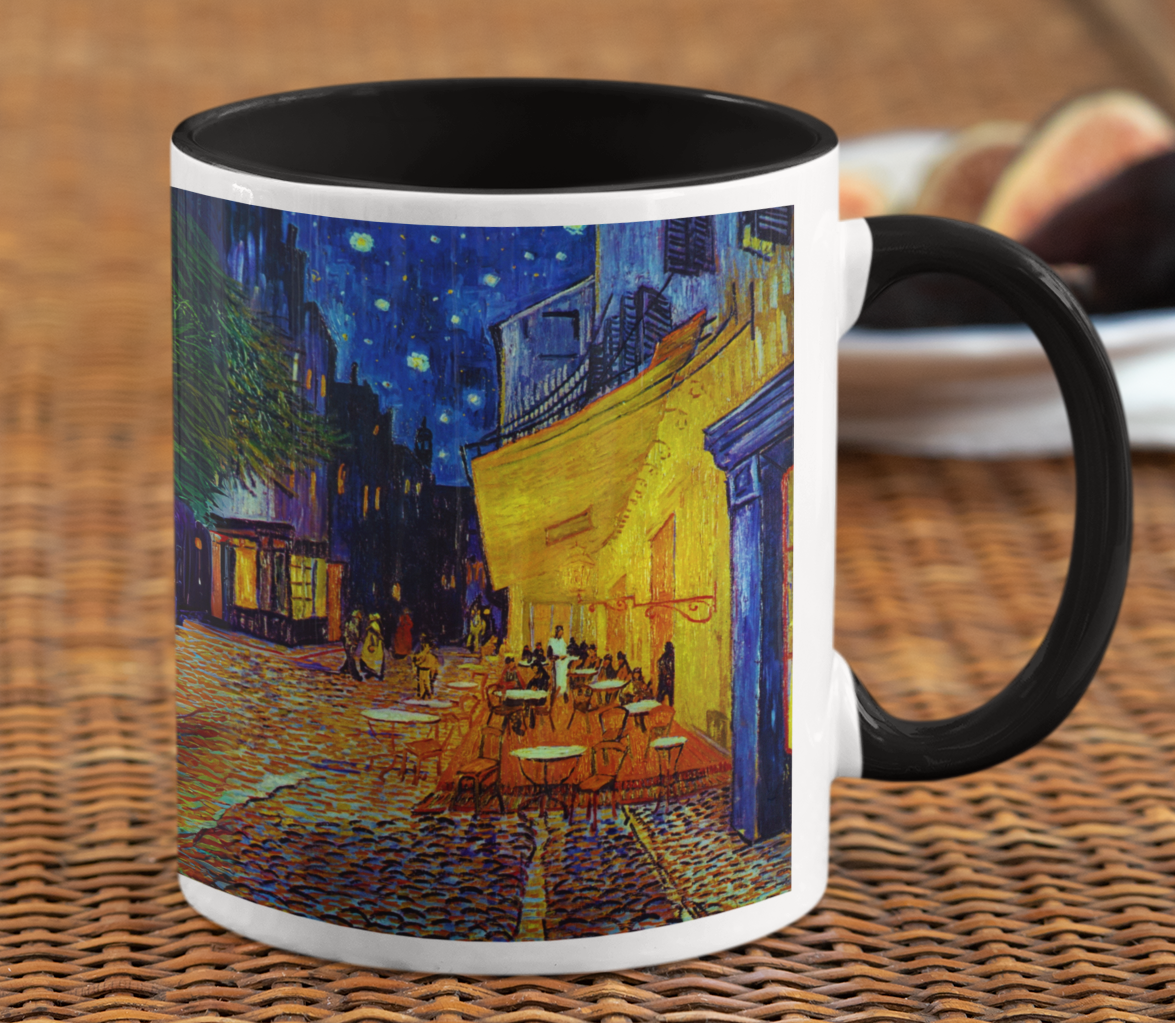 Taza Terraza de Café por la Noche Van Gogh - Taza Van Gogh