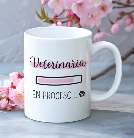 Taza Veterinaria en Proceso - Taza para Veterinario