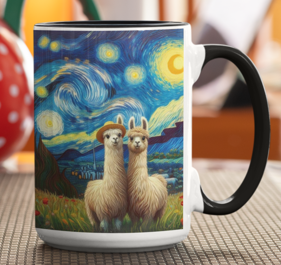 Taza La Noche Estrellada Peruana - Taza Van Gogh