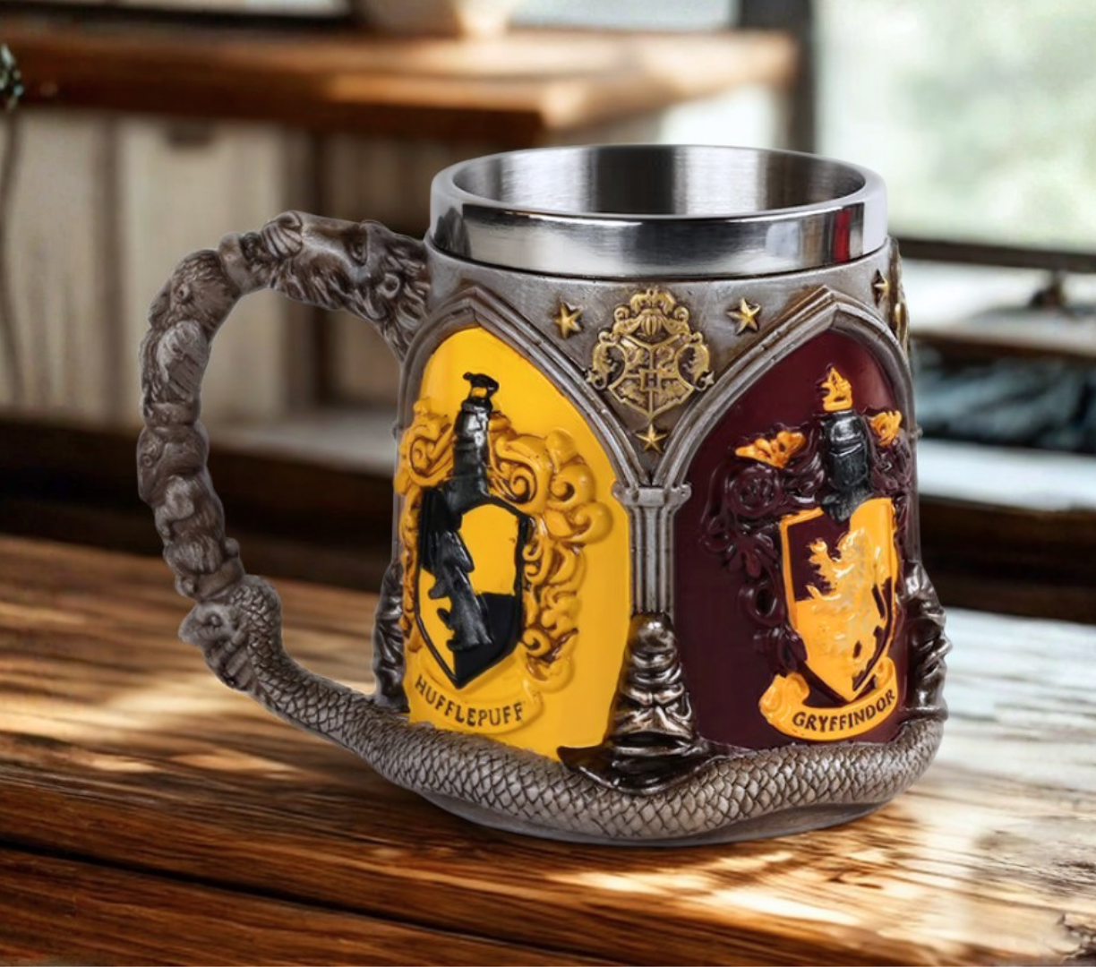 Taza 4 Casas de Hogwarts | Tazas Harry Potter