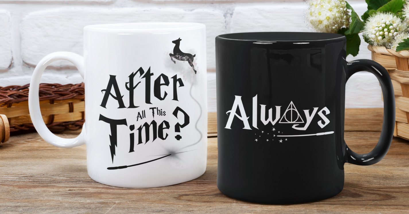 Taza After all this time? Always - Harry Potter - Tazas 11 oz - Tazas en Pareja - Tazas San Valentín 