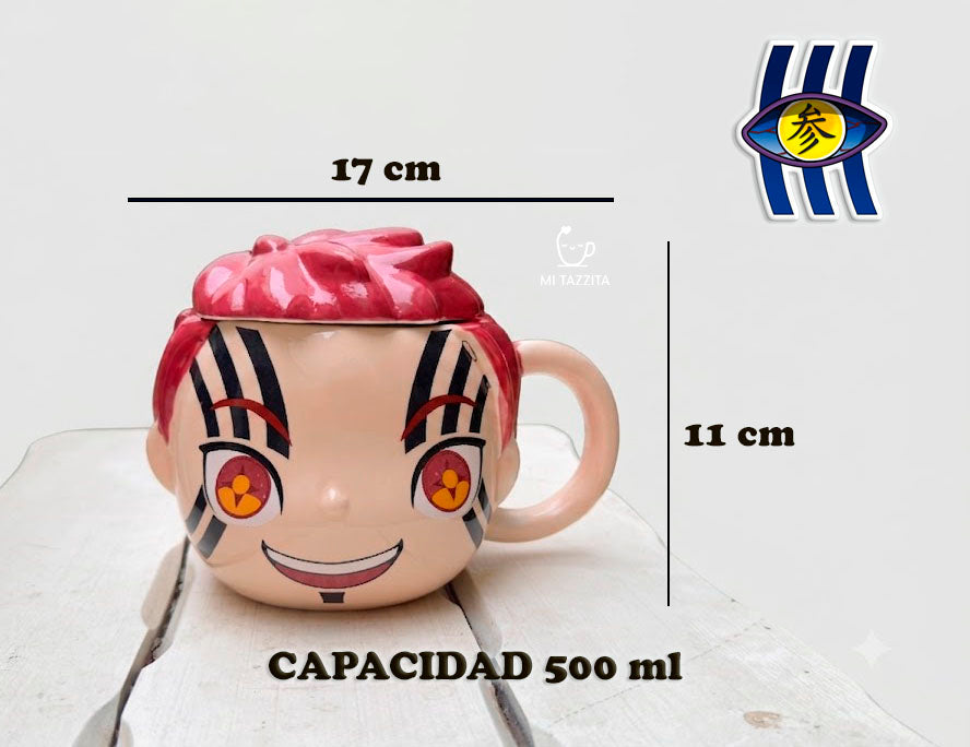 Taza Akaza | Tazas Demon Slayer