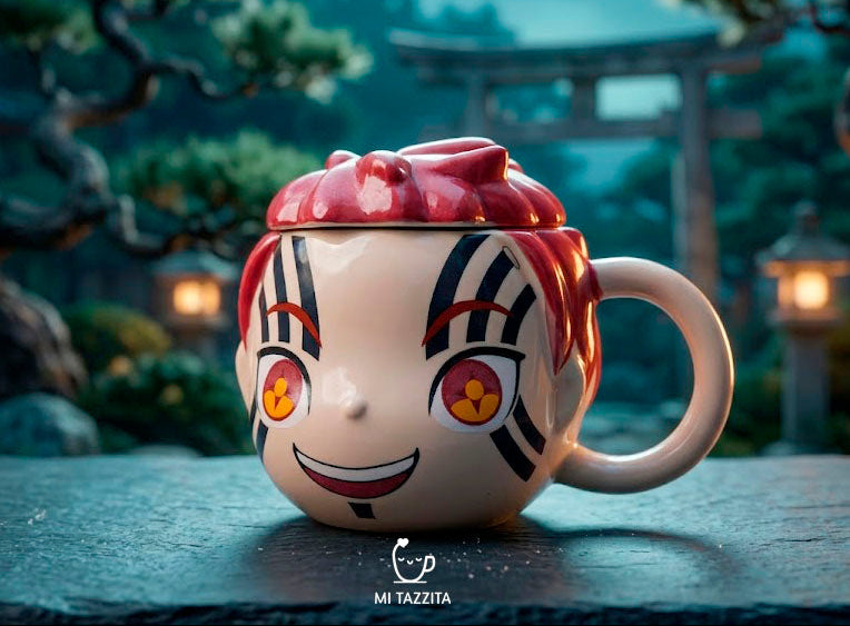Taza Akaza | Tazas Demon Slayer