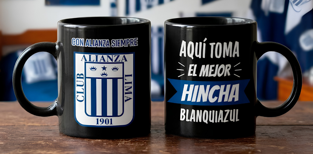Taza Aquí Toma el Mejor Hincha Blanquiazul | Taza Alianza Lima1