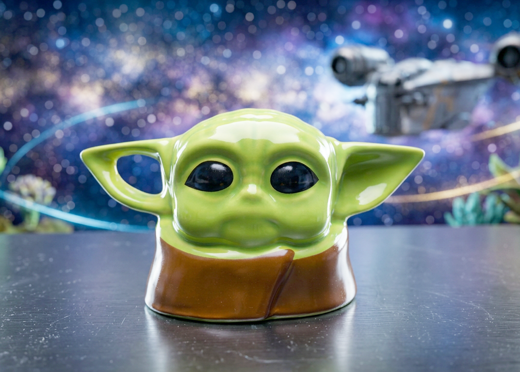 Taza Baby Yoda con Chalina | Taza Star Wars