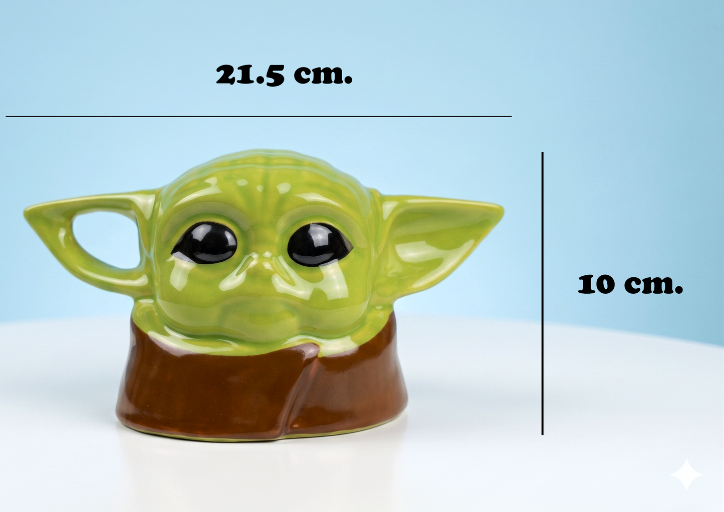 Taza Baby Yoda con Chalina | Taza Star Wars