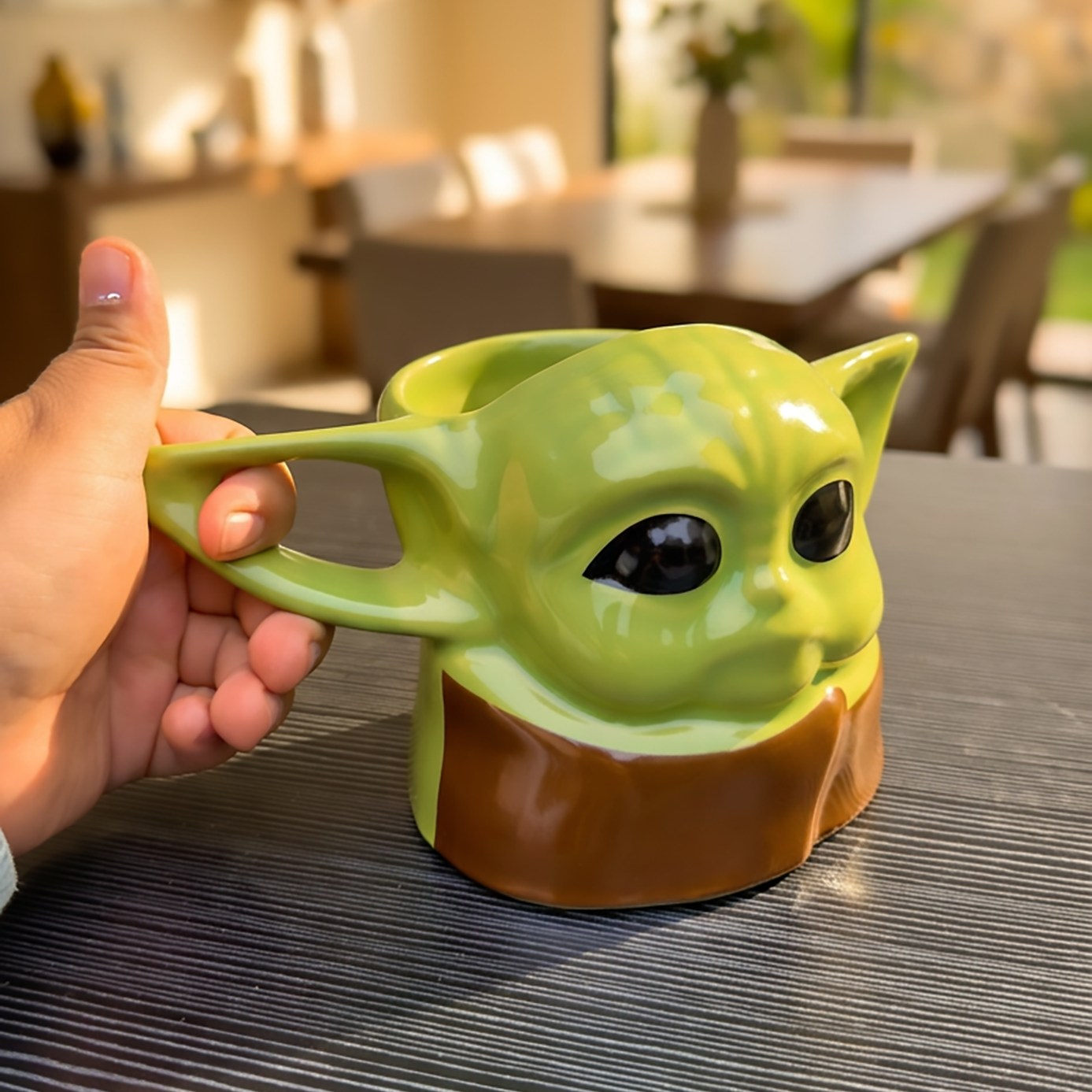 Taza Baby Yoda con Chalina | Taza Star Wars
