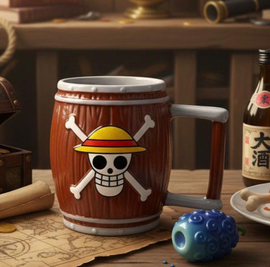 Taza Barril de One Piece - Tazas One Piece