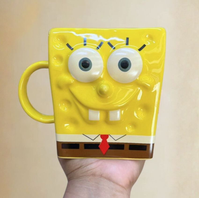 Taza Bob Esponja en 3D - Tazas Bob Esponja