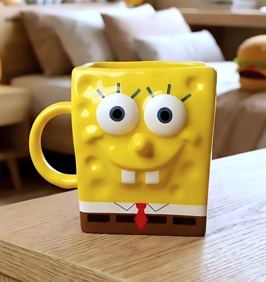 Taza Bob Esponja en 3D - Tazas Bob Esponja