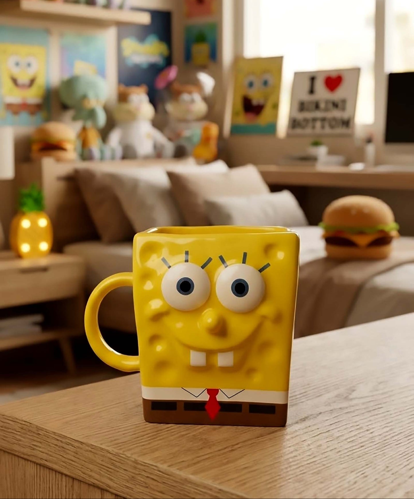 Taza Bob Esponja en 3D - Tazas Bob Esponja