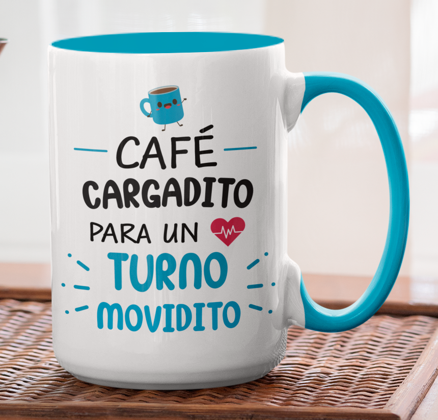 Café Cargadito para un Turno Movidito Doctor