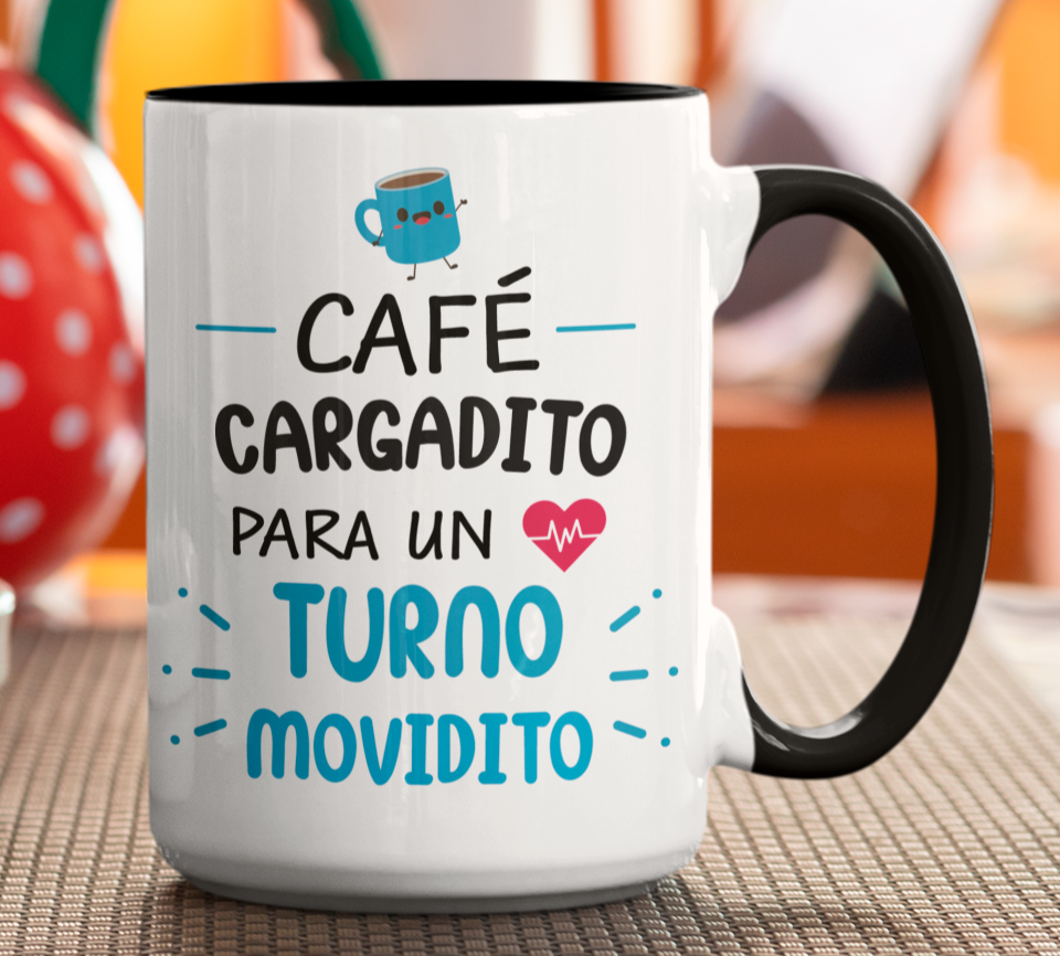 Café Cargadito para un Turno Movidito Doctor