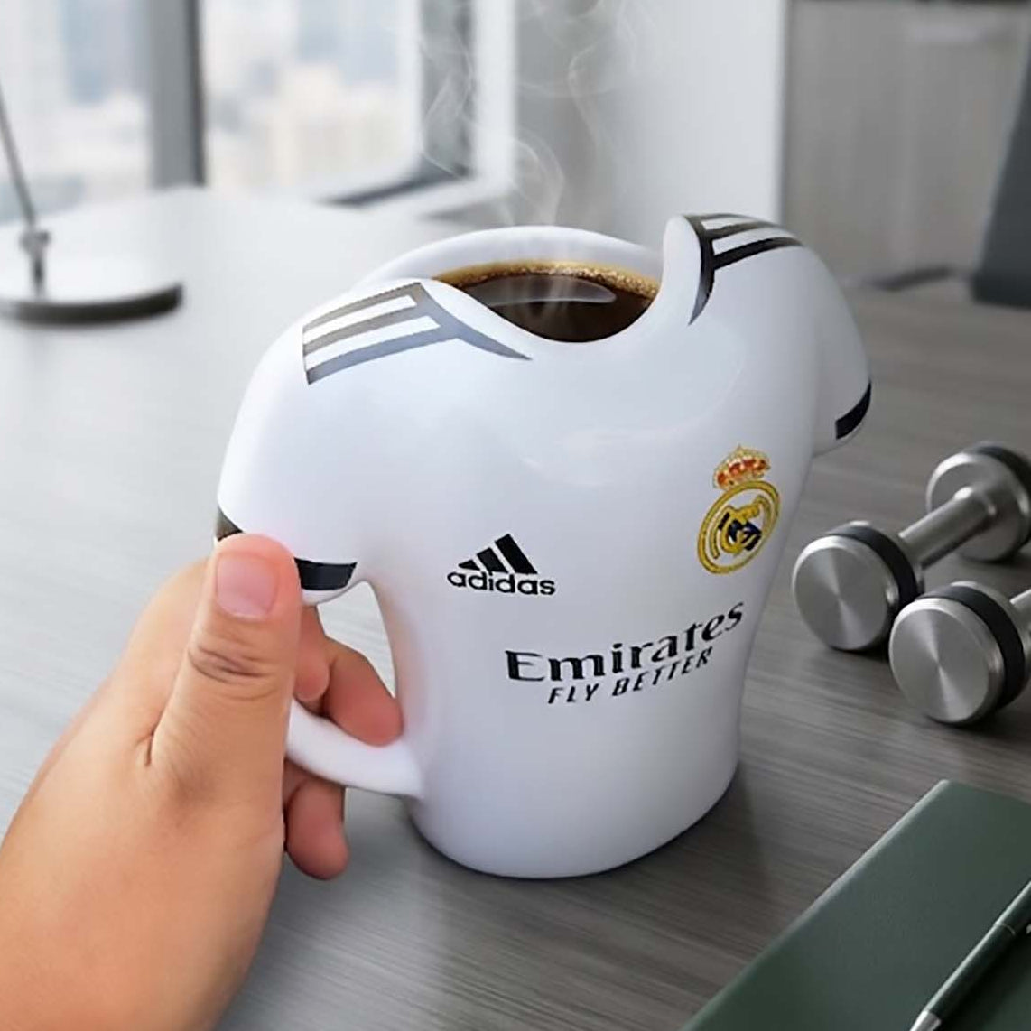 Taza Camiseta 3D Real Madrid | Tazas del Real Madrid