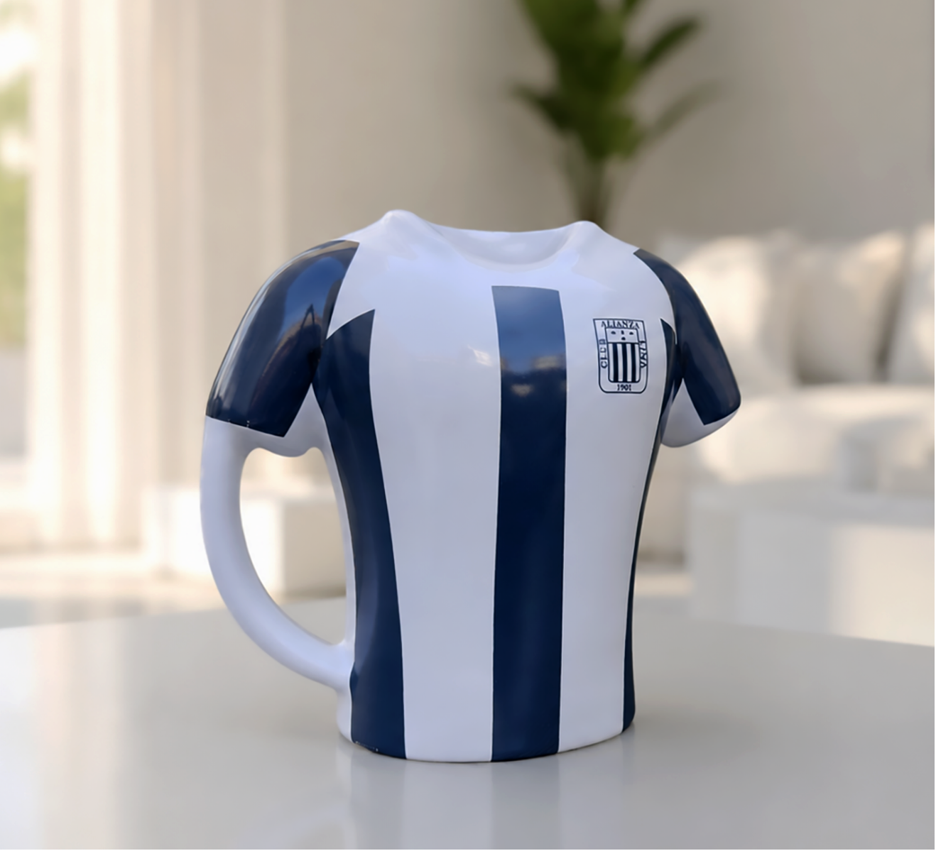 Taza Camiseta Alianza Lima 3D - Taza Alianza Lima - Taza Fútbol
