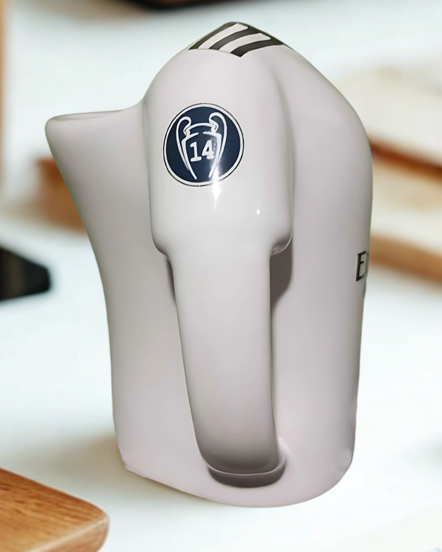 Taza Camiseta Real Madrid en 3D - Tazas Real Madrid CF - Taza Fútbol 