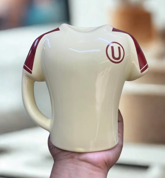 Taza Camiseta Universitario de Deportes 3D - Taza Universitario - Taza Fútbol 