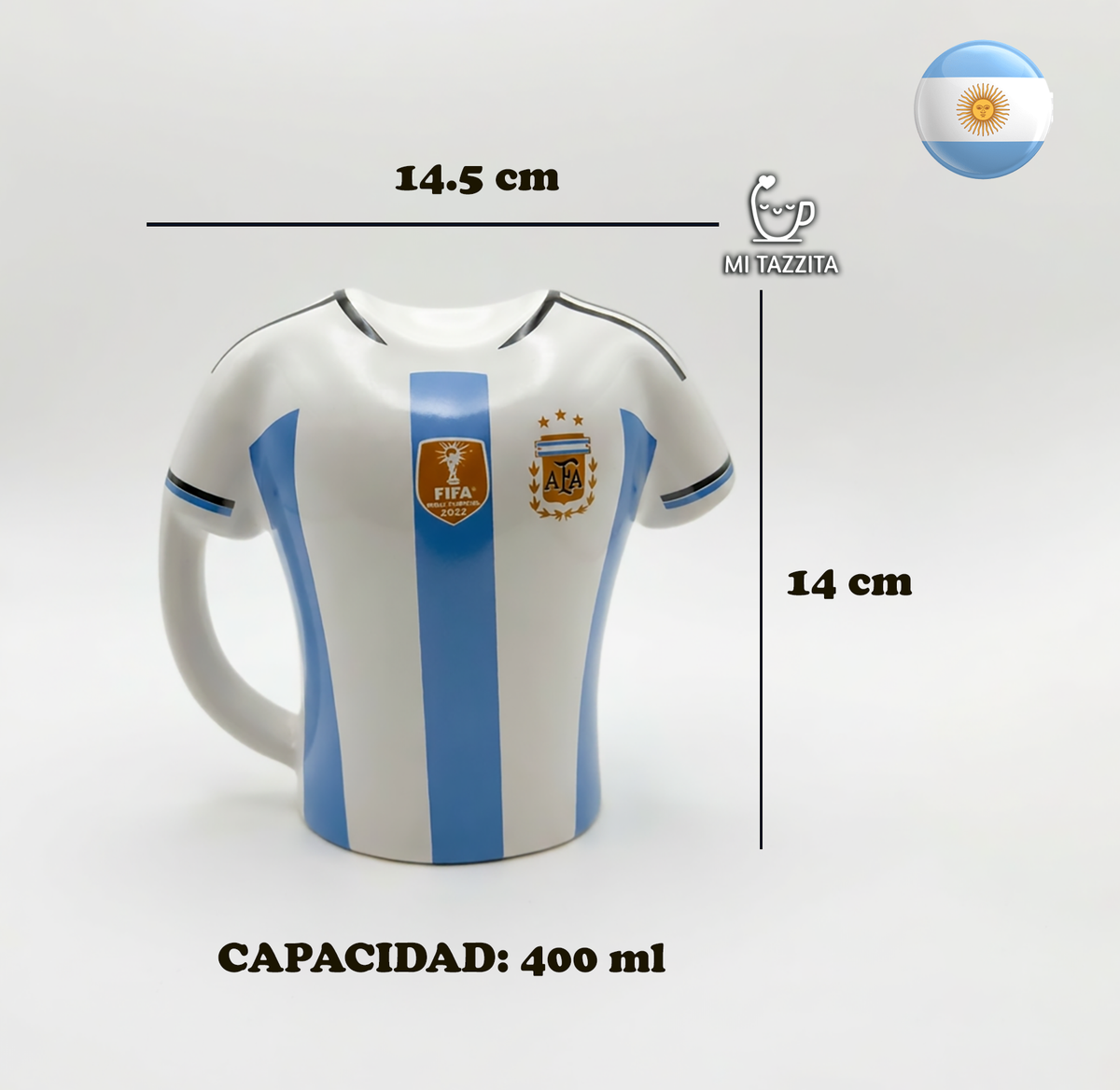Taza Camiseta de Argentina