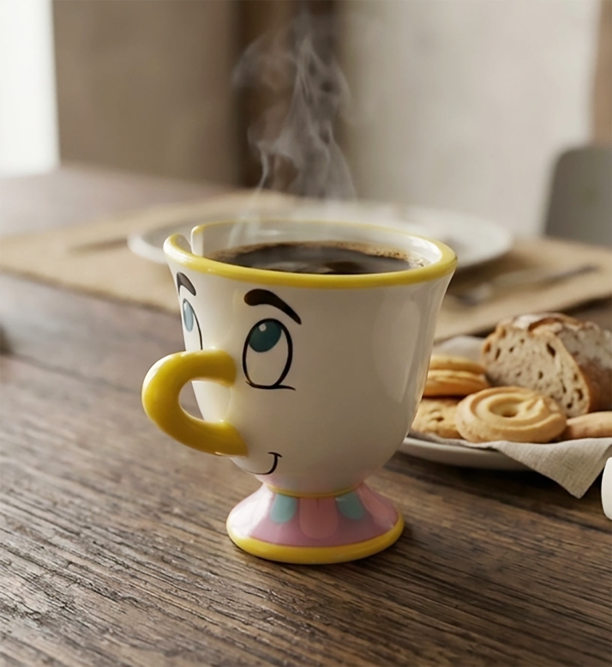 Taza Chip de la Bella y la Bestia 
