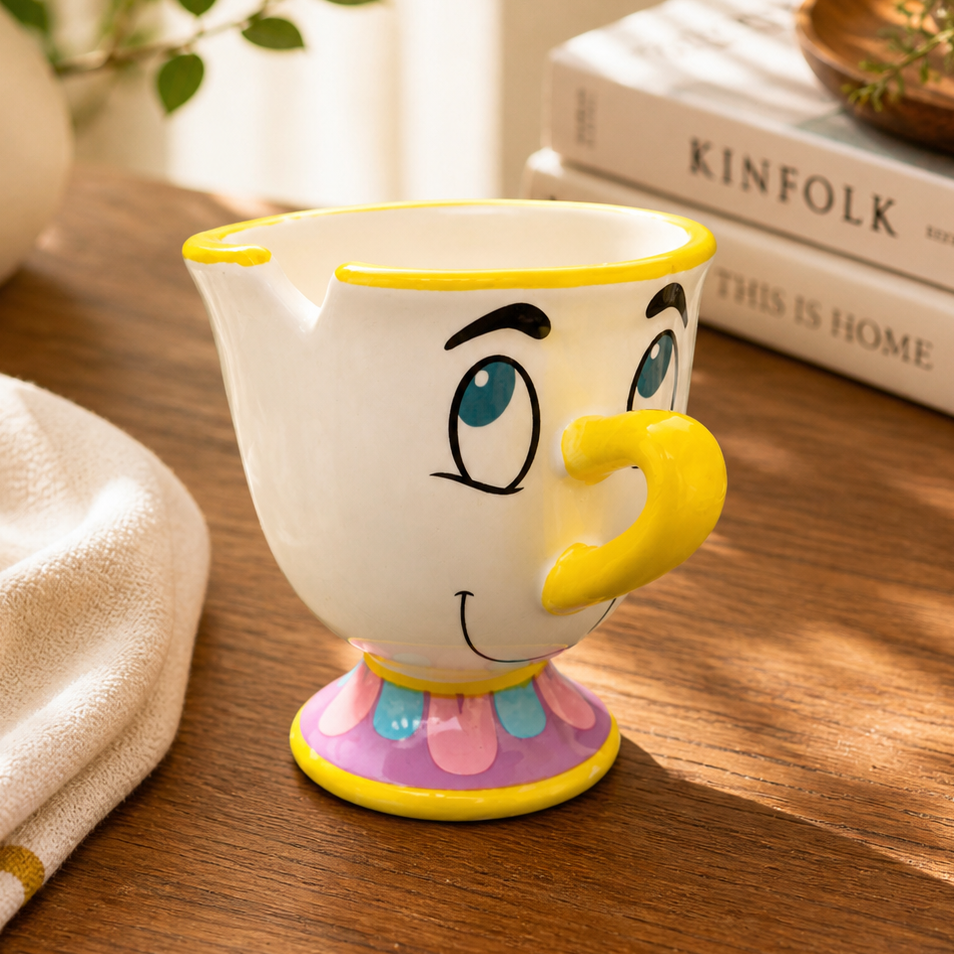 Taza Chip de la Bella y la Bestia 