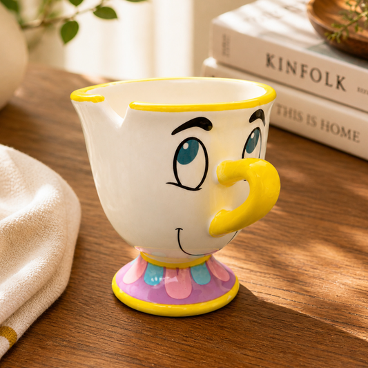 Taza Chip de la Bella y la Bestia 