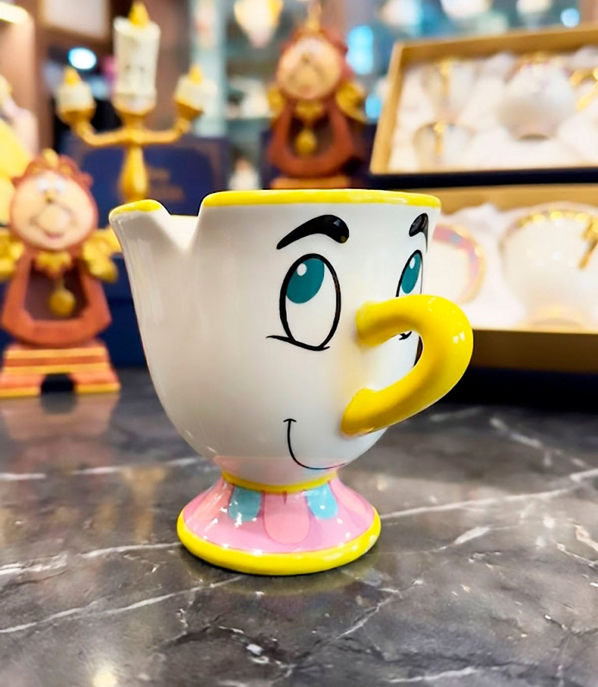 Taza Chip de la Bella y la Bestia 