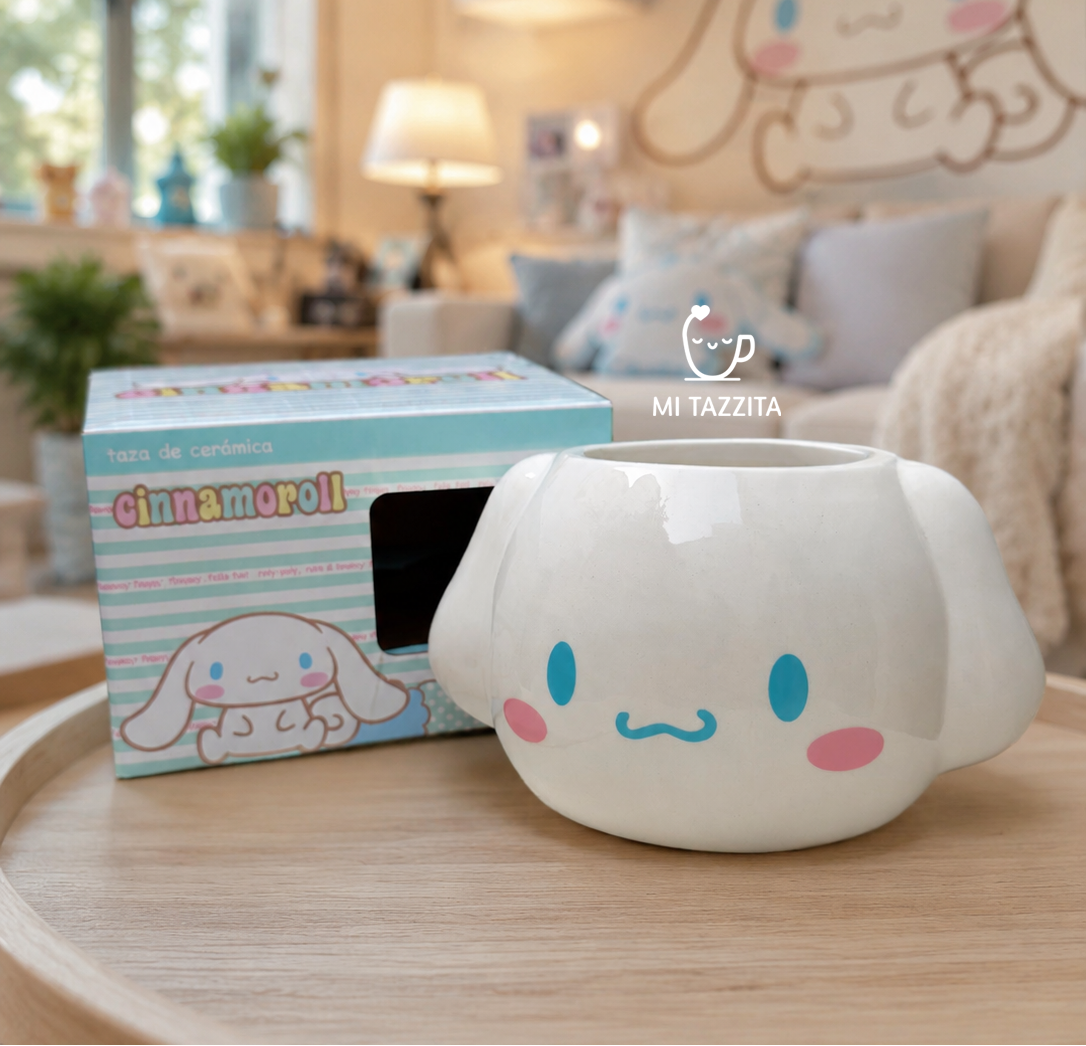 Taza Cinnamoroll con Caja de la Serie | Tazas Hello Kitty