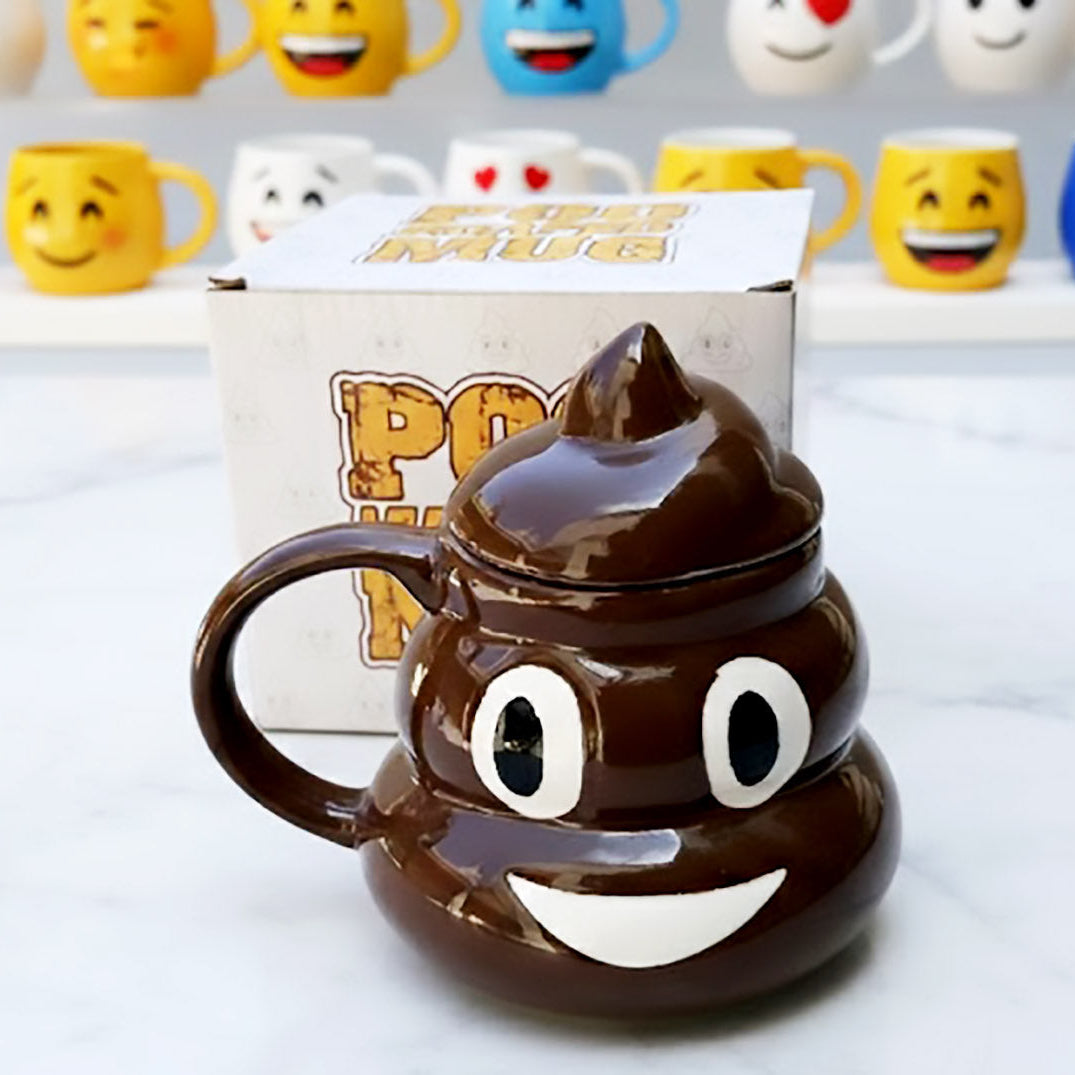 Taza Emoji Poop 💩 | Tazas Graciosas