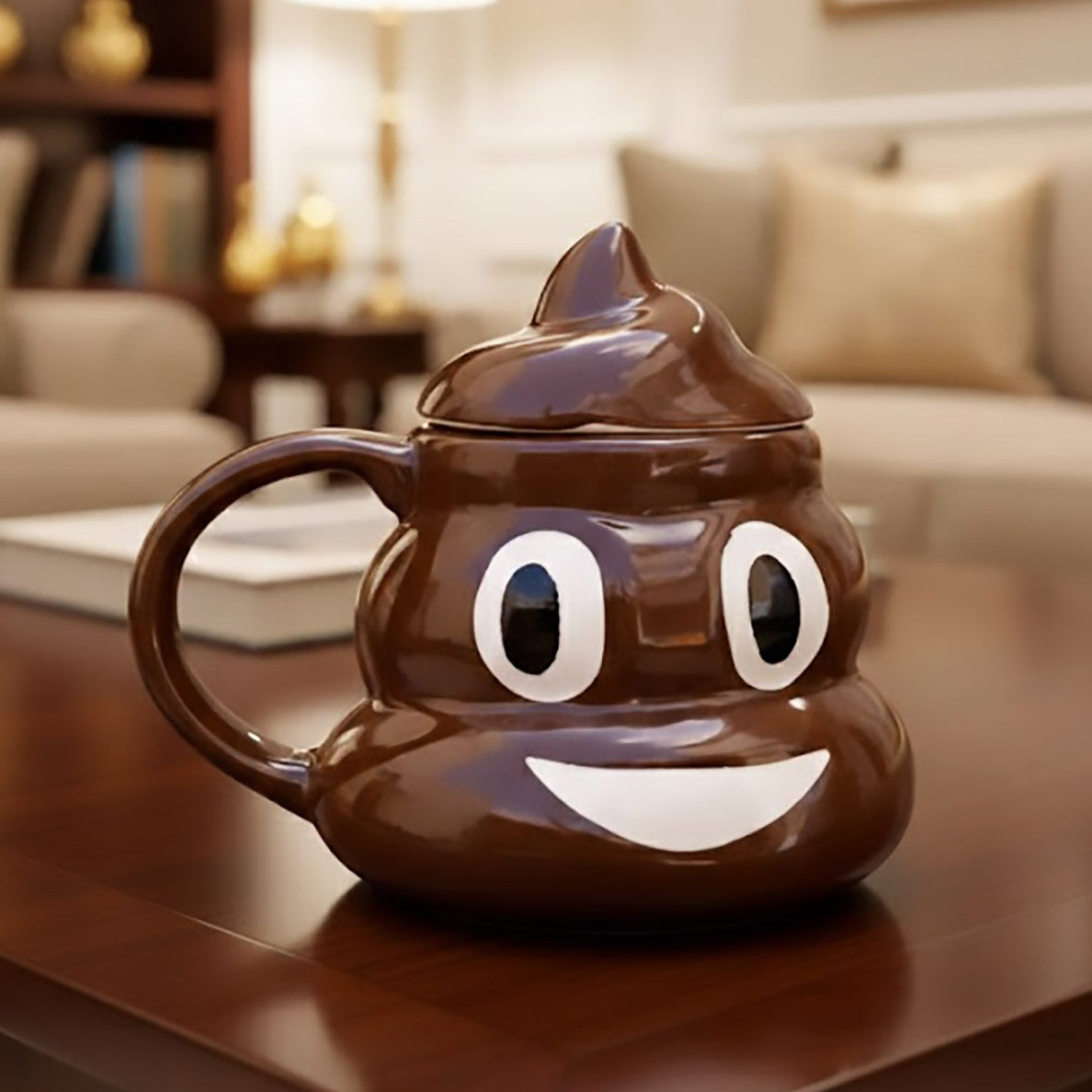 Taza Emoji Poop 💩 | Tazas Graciosas
