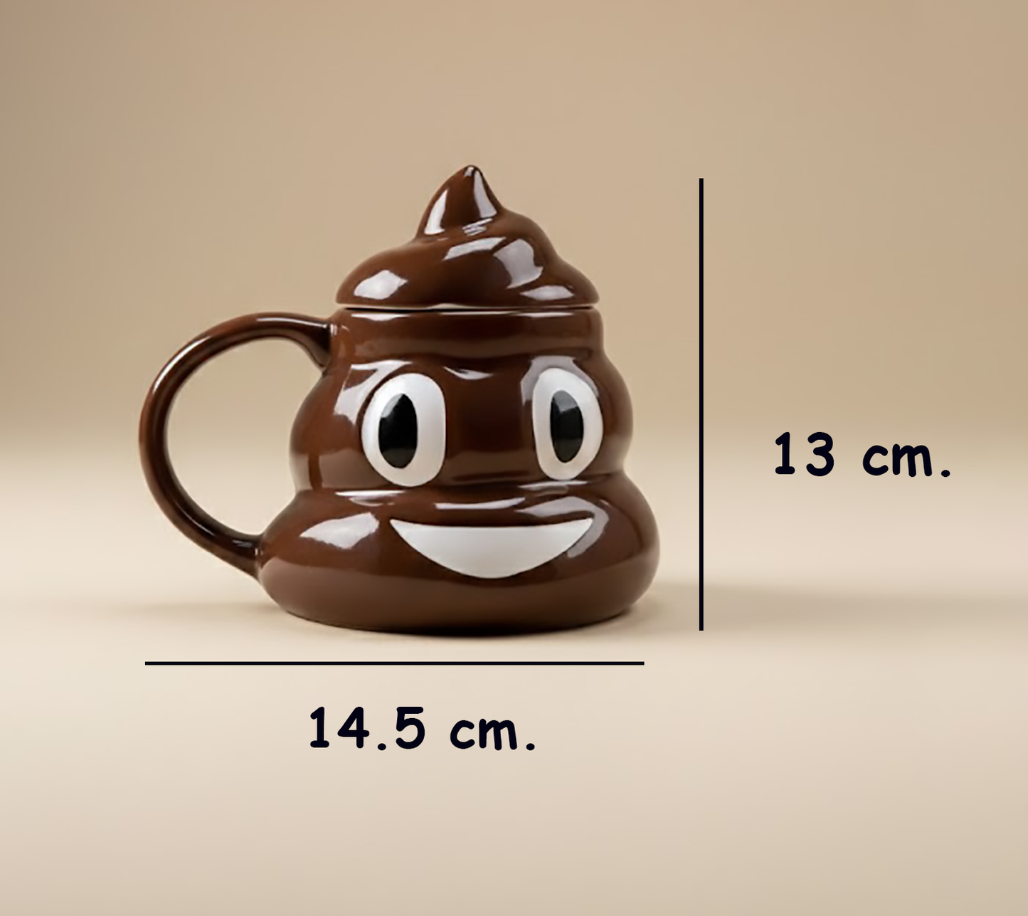 Taza Emoji Poop 💩 | Tazas Graciosas