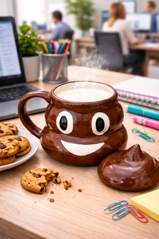 Taza Emoji Poop 💩 | Tazas Graciosas