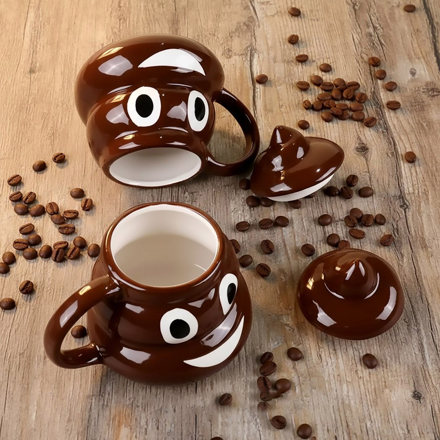 Taza Emoji Poop 💩 | Tazas Graciosas