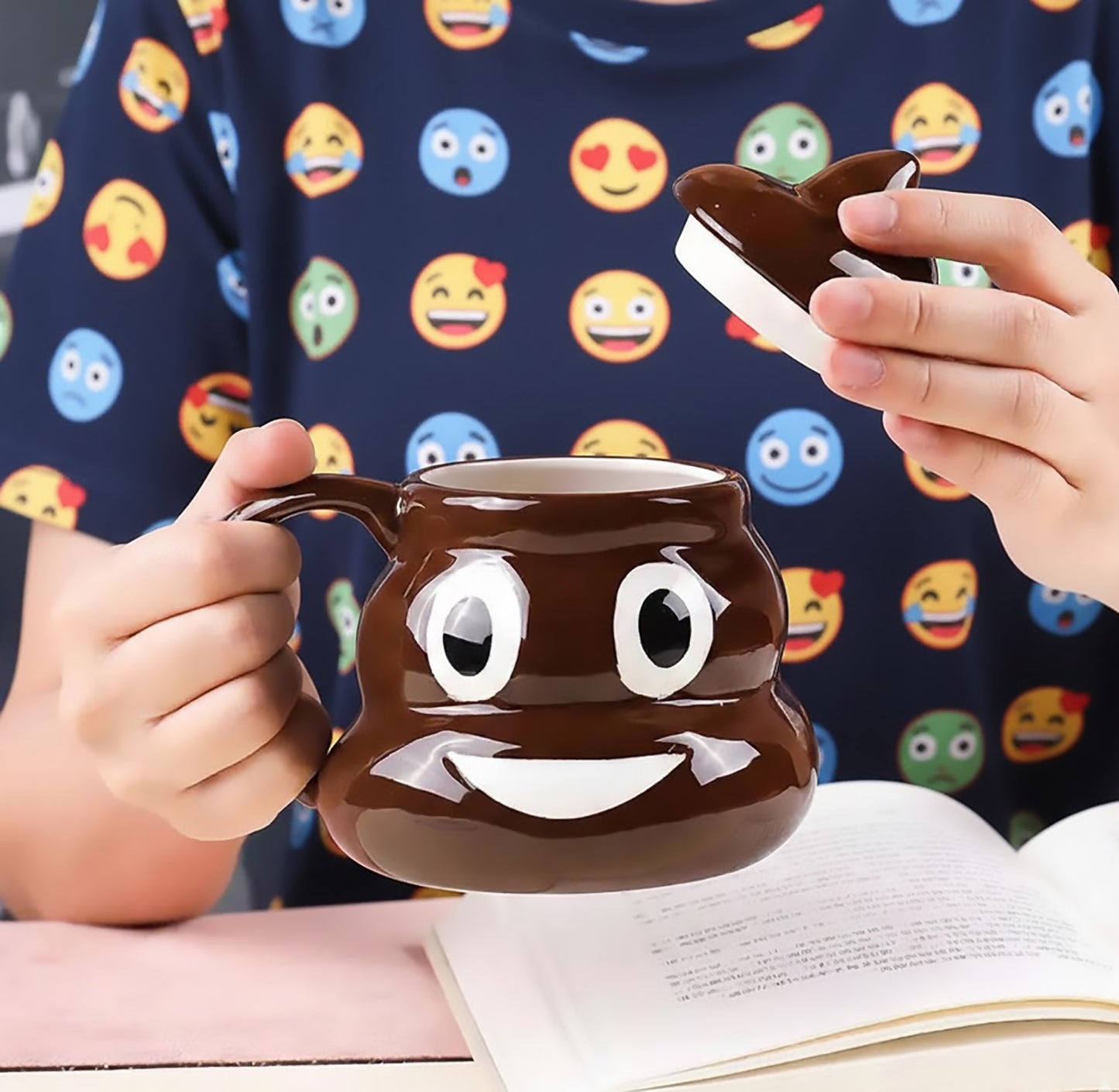 Taza Emoji Poop 💩 | Tazas Graciosas