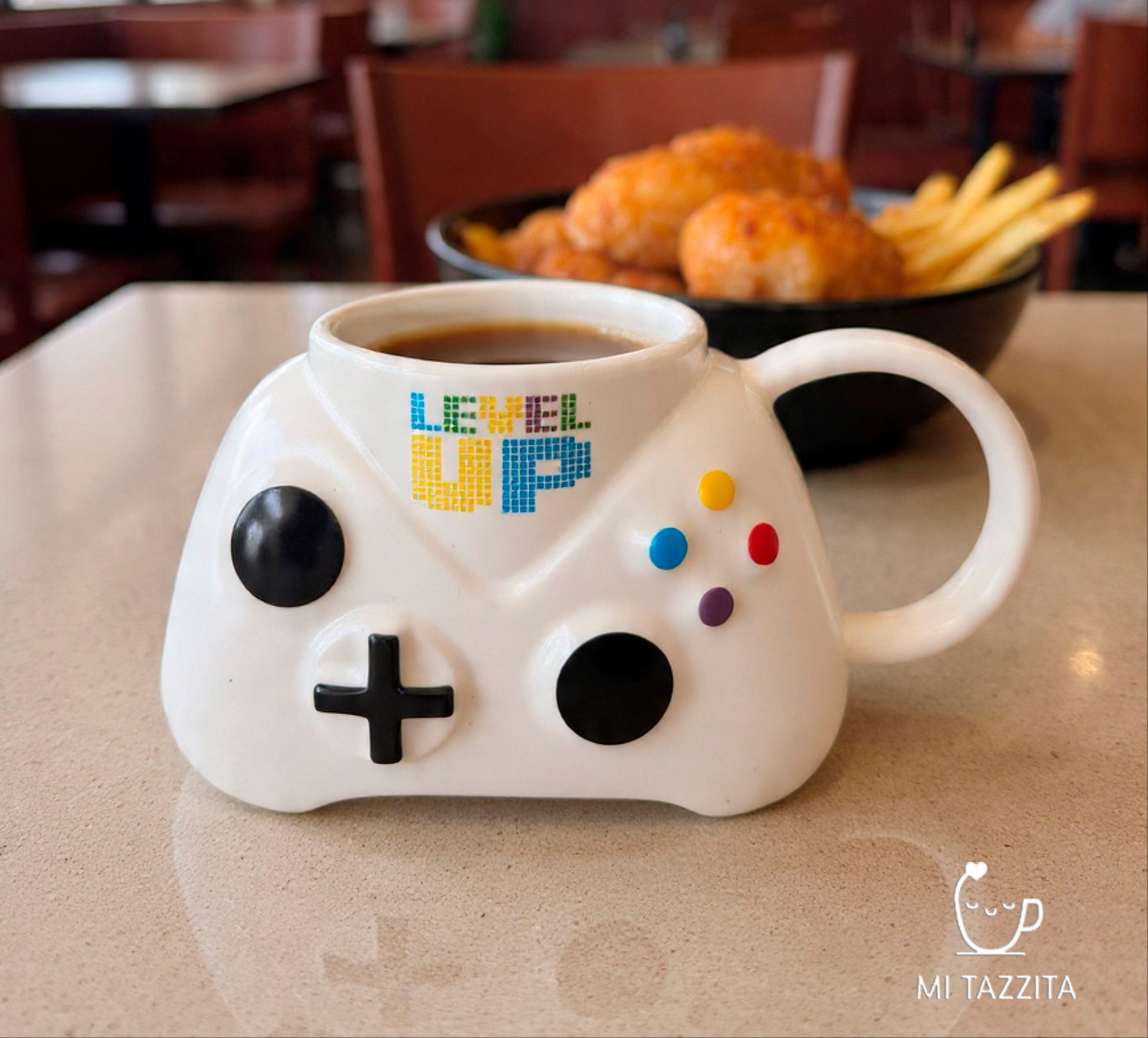 Taza Gamer Blanco- Tazas para Ellos