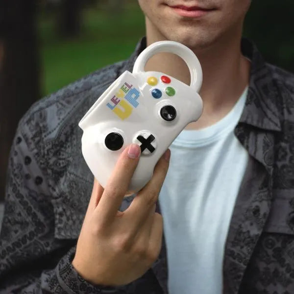 Taza Gamer Blanco - Tazas para Ellos